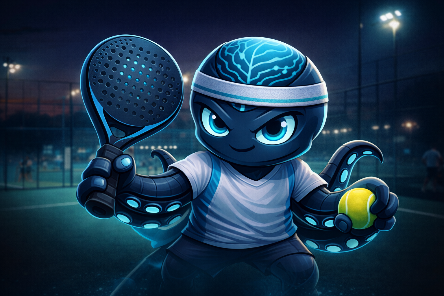 Campo da padel serale